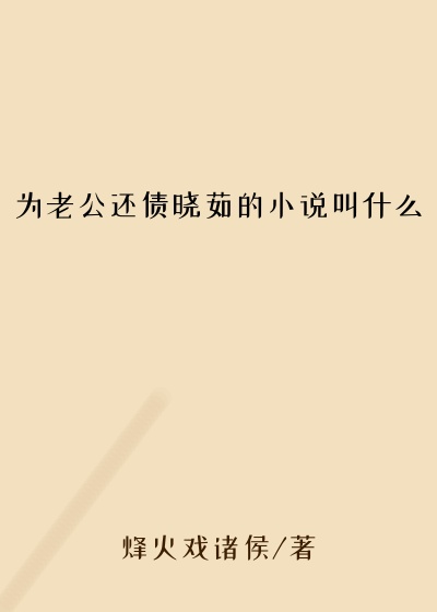 为老公还债晓茹的小说叫什么